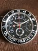 Replacement Rolex Yacht-Master II Wall Clock SS Black Face (3)_th.jpg